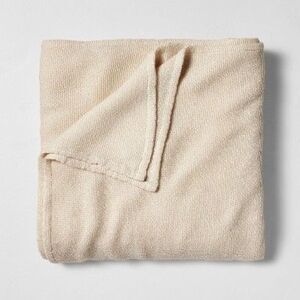 Casaluna - Full/Queen Micro Waffle Bed Blanket Natural - Casa Natural